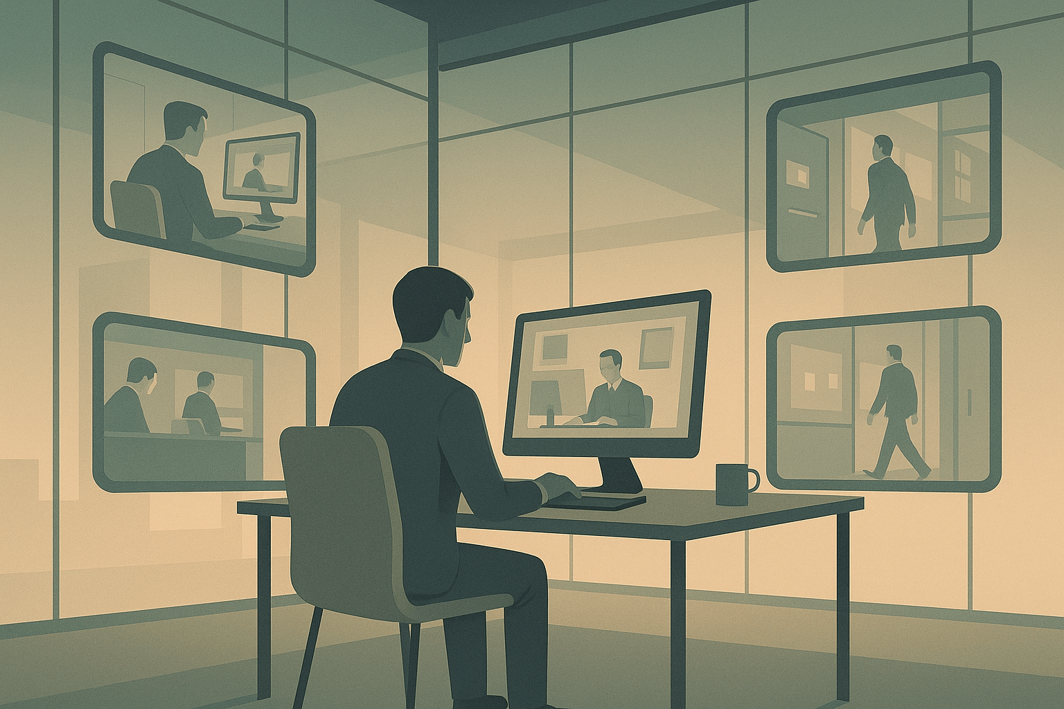 Cover image for The Corporate Fine Print: When Your Work Tools Spy on You